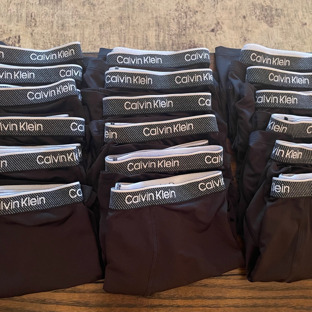 Calvin Klein Black Underwear with Logo Waistband